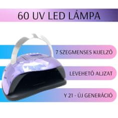 Sun SUN Y21 UV/LED műkörmös lámpa - Lila