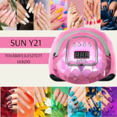 Sun SUN Y21 UV/LED műkörmös lámpa - Rózsaszín