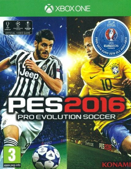 Konami PES 2016: Pro Evolution Soccer - UEFA EURO 2016 - Xbox One