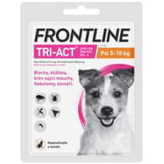 Frontline TRI-ACT spot-on kutyára S a.u.v. sol 1 x 1ml, 5-10kg