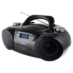 SENCOR SPT 4700 FM rádió CD/BT/MP3/SD/USB/AUX fekete (SPT 4700)