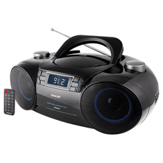 SENCOR SPT 4700 FM rádió CD/BT/MP3/SD/USB/AUX fekete (SPT 4700)