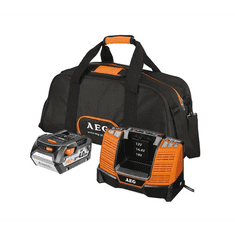 AEG L1840BL 18V 4.0Ah Akku + töltő + táska (L1840BL)