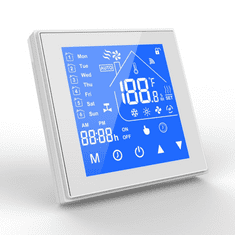 SmartWise WiFi-s okos termosztát fehér (SMW-TER-CW) (SMW-TER-CW)