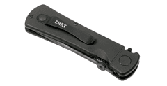 CRKT CR-2903 HISSATSU Fekete zsebes taktikai kés 9,9 cm, teljesen fekete, G10