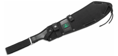 CRKT CR-K920KKP HALFACHANCE PARANG BLACKOUT machete 35,5 cm, teljesen fekete, műanyag, nylon hüvely