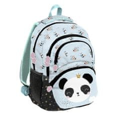 Paso Iskolai szett háromrekeszes hátizsák + Panda tolltartó