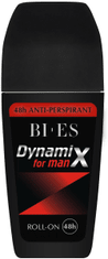 BIES DEO ROLL-ON DYNAMIX FOR MAN golyós dezodor 50 ml
