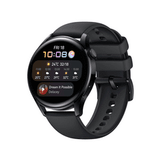 Huawei Watch 3 okosóra fekete (55026820) (h55026820)