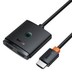 TKG Adapter: Baseus AirJoy - HDMI 2in1 porttal fekete adapter, 1m