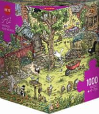 Heye Puzzle Simon’s Cat: Kaland a kertben 1000 darab