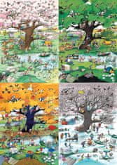 Heye Puzzle Cartoon Classics: Four Seasons 2000 darab