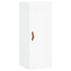 Greatstore fehér szerelt fa fali szekrény 34,5 x 34 x 90 cm