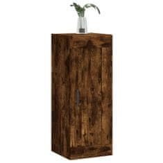 Greatstore füstös tölgyszínű szerelt fa fali szekrény 34,5 x 34 x 90 cm