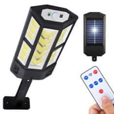Dexxer Napelemes LED lámpa mozgás- és alkonyatérzékelővel