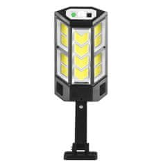 Dexxer Napelemes LED lámpa mozgás- és alkonyatérzékelővel