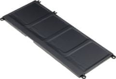 T6 power Akkumulátor Dell Latitude 14 3480 készülékhez, Li-Poly, 15,2 V, 3685 mAh (56 Wh), fekete