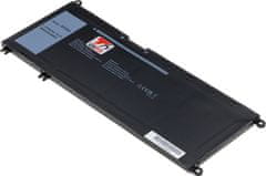 T6 power Akkumulátor Dell Latitude 13 3380 készülékhez, Li-Poly, 15,2 V, 3685 mAh (56 Wh), fekete