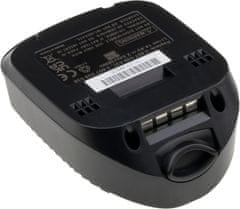 T6 power Akkumulátor Bosch akkumulátoros szerszámhoz, cikkszám: 2 607 336 206, Li-Ion, 14,4 V, 2500 mAh (36 Wh), fekete
