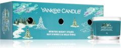 Yankee Candle 3 db üveg gyertya készlet Téli éjszaka csillagok