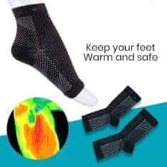 SOLFIT® Kompressziós zokni, M-es méretű sport zokni kompressziós funkcióval, fájdalomcsillapítós visszér zokni | OPEDIA