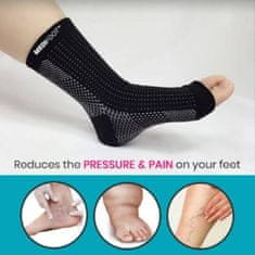Kompressziós zokni, M-es méretű sport zokni kompressziós funkcióval, fájdalomcsillapítós visszér zokni | OPEDIA