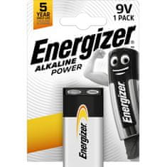 Energizer  Alkaline Power 9V elem 1 darab