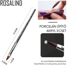 Rosalind ROSALIND Porcelán műkörömépítő kezdőkészlet - 3x10 g