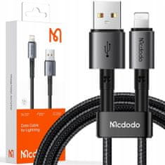 Mcdodo Kábel iPhone-hoz, USB, Prisma, erős, gyors, 100w 1.8m, McDodo CA-3581