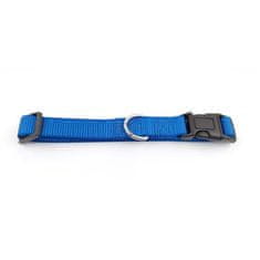 COBBYS PET Állítható textil kutya nyakörv 40-55cm/25mm kék