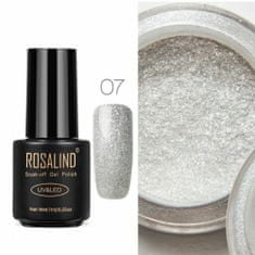 Rosalind ROSALIND UV/LED mini gél lakk - 7 ml - 07 Ezüst