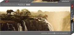 Heye Panoráma puzzle Elefánt (Victoria Falls, Zambia) 1000 db