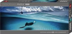 Heye Panoráma puzzle Stingray (Kajmán-szigetek) 1000 db