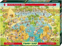 Heye Puzzle Mad ZOO: Nílus kiállítás 1000 db