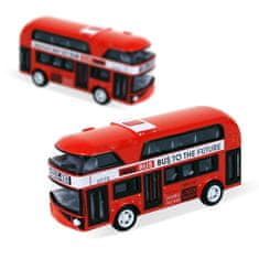 London emeletes busz piros