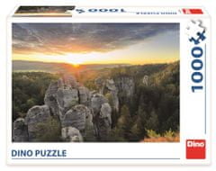 DINO Puzzle Hruboskal Sziklaváros, Cseh Paradicsom 1000 darab 66x47cm