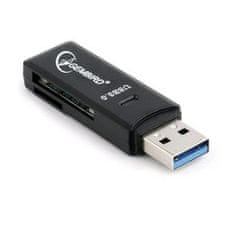 USB 3.0 kártyaolvasó, mini kivitel, UHB-CR3-01