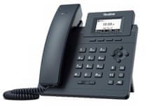YEALINK SIP-T30P SIP telefon, PoE, 2,3" 132x64-es, nem megvilágított LCD kijelző, 1 x SIP fiók, 100M Eth