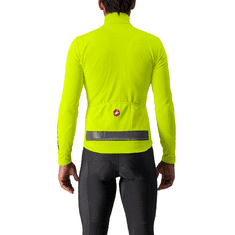 Castelli férfi kerékpáros mez Puro 3 mez Elektromos Lime/Fekete Reflex sárga/fekete, XXL