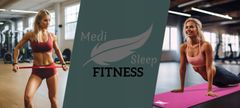 Medi Sleep Crossfit ugrókötél csapágyakkal, 3 m. Erősíti az izmokat, kalóriát éget, tökéletes és fitness gyakorlatokhoz.