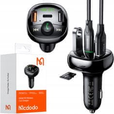 Mcdodo Bluetooth FM adó, töltő, 100W PD, McDodo CC-3060
