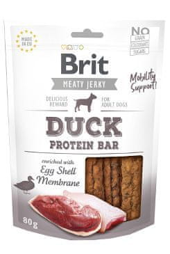 Brit Jerky Duck fehérje szelet 80g