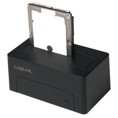 LogiLink 2.5"-3.5" merevlemez dokkoló fekete (QP0026) (QP0026)