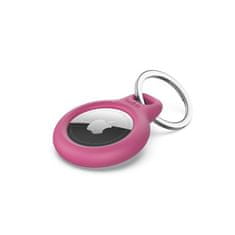 Belkin Secure AirTag tok kulcskarikával - rózsaszín