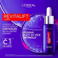 Loreal Paris Éjszakai szérum retinollal Revitalift Laser X3 (Night Serum) 30 ml