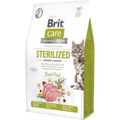 Brit Care Cat Grain-Free Sterilized Immunitás támogatás 0,4 kg