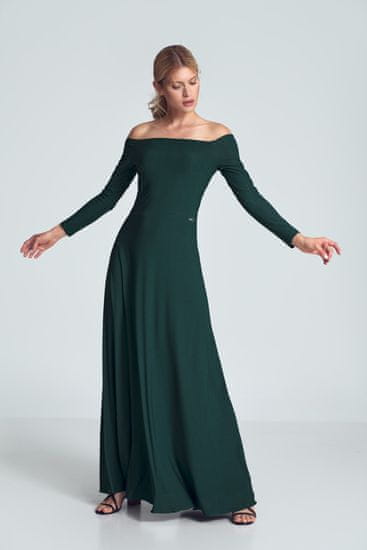 Figl Női estélyi ruha Accorin M707 zöld