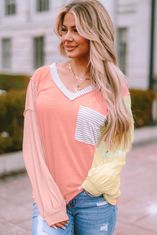 OMG! Női hosszú ujjú póló Nagraunce rózsaszín XL