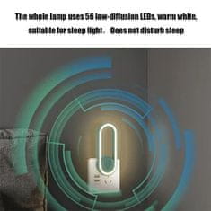 HOME & MARKER® Ultrahangos szúnyogirtó, frekvenciakonverziós, LED-es alvófénnyel, fekete - ANTIMOSI