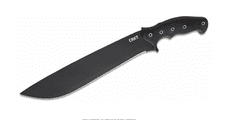 CRKT CR-K910KKP CHANCEINHELL Machete Blackout machete 30 cm, fekete, TPR, polipropilén, nylon tok